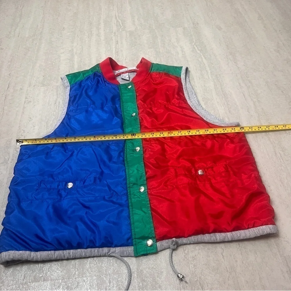 Vintage 90's Colorblock jacket vest